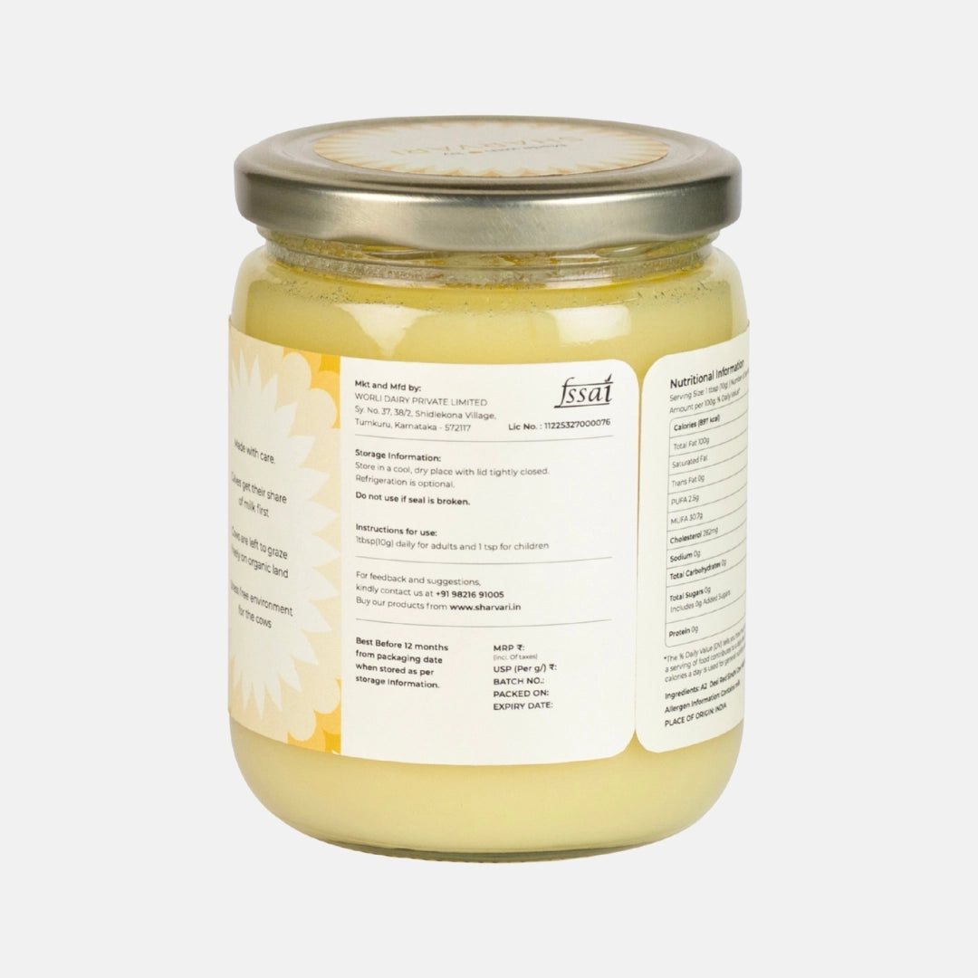 Sharvari A2 Desi Cow Ghee - Bilona Method - 5