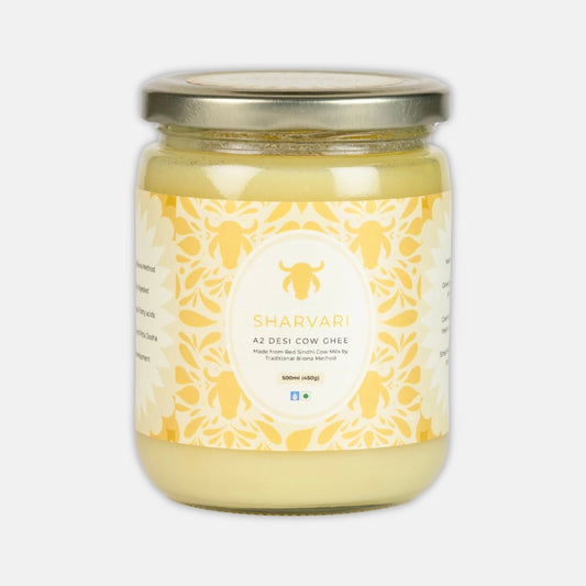 Sharvari A2 Desi Cow Ghee - Bilona Method
